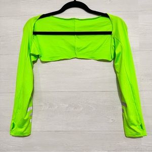 Neon Green Sports Sleeves One Size